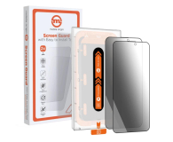 Szkło i folia ochronna Mobile Origin Privacy Screen Guard iPhone 15 Pro Max easy applicator 2pack SGA-FP-i15ProMax-2pk